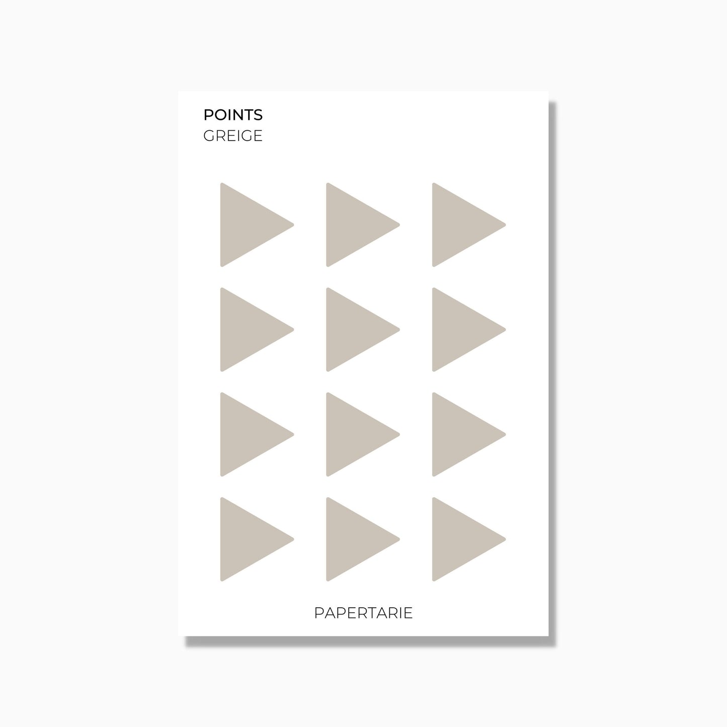 Point Stickers | 3 Sizes