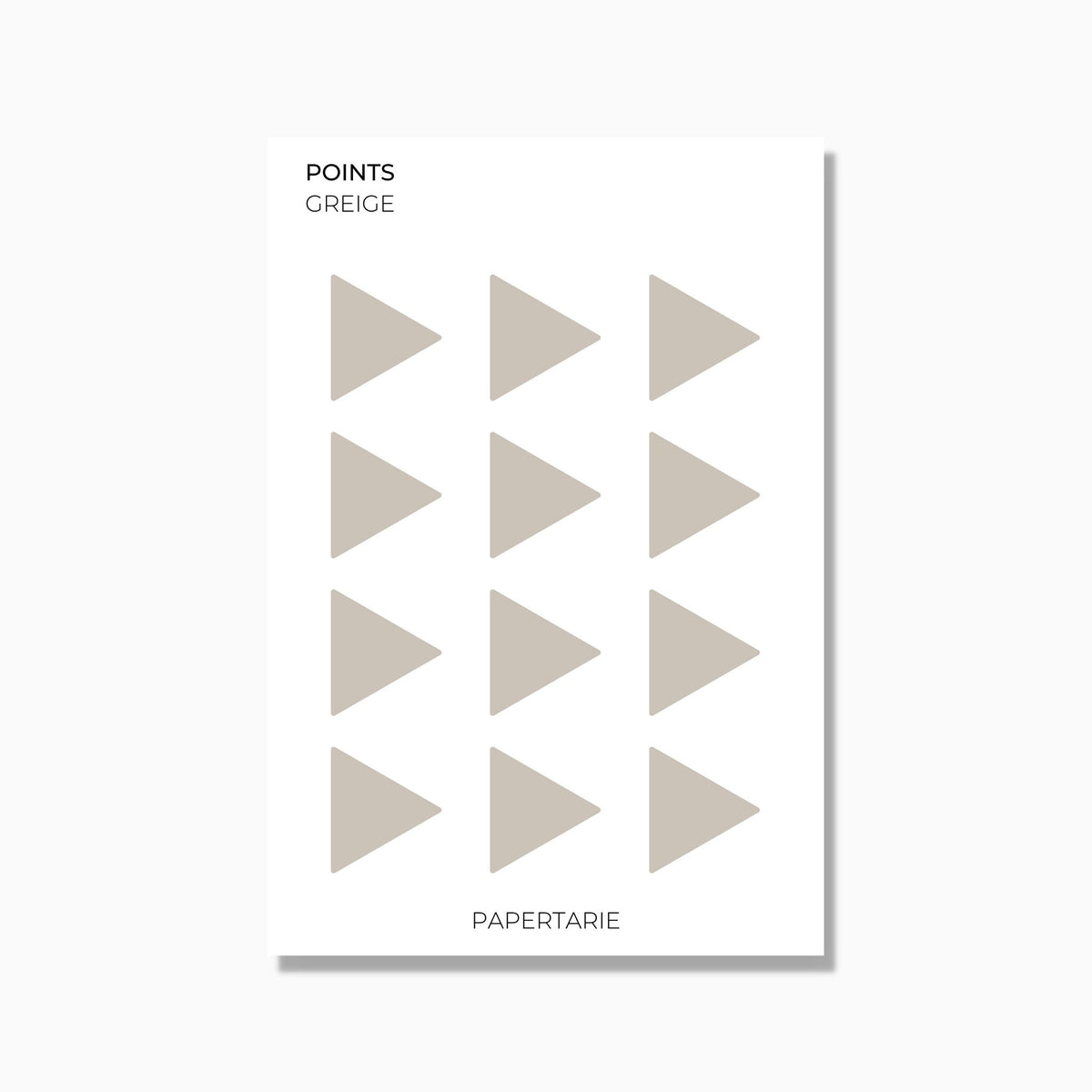 Point Stickers | 3 Sizes