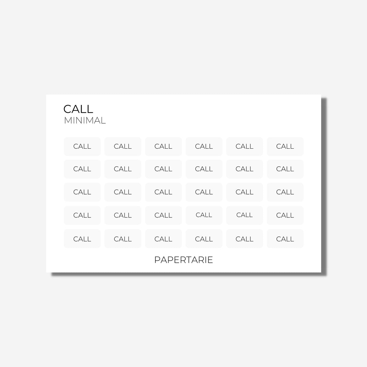 Mini Block Text | Custom