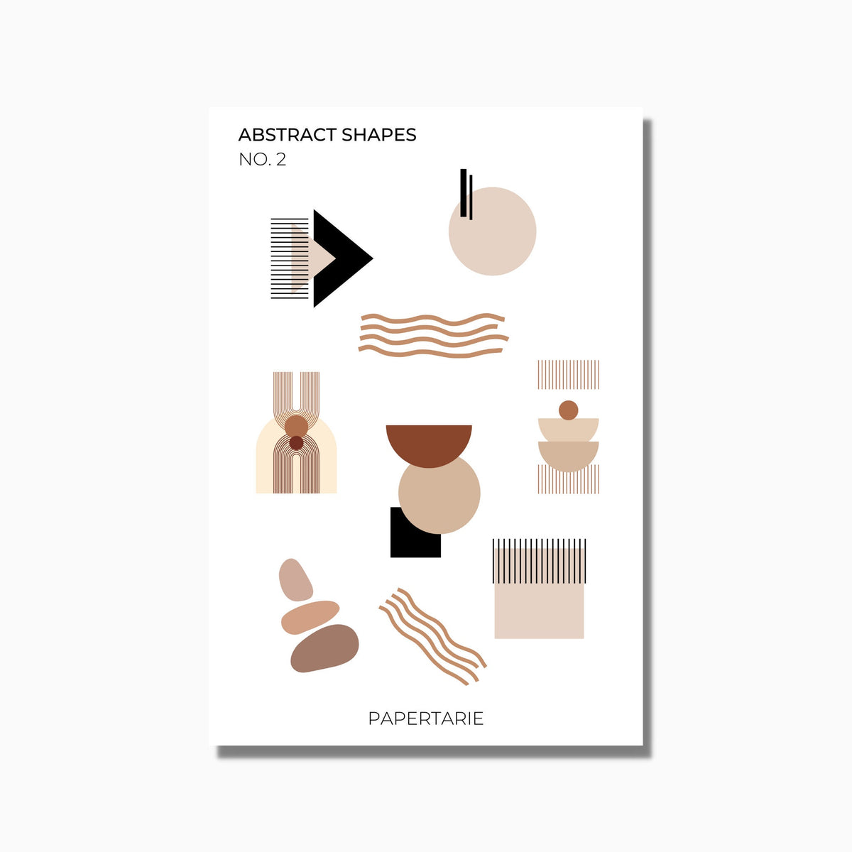 Abstract Shape Stickers