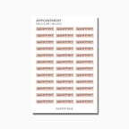 Flag Text Stickers | Custom