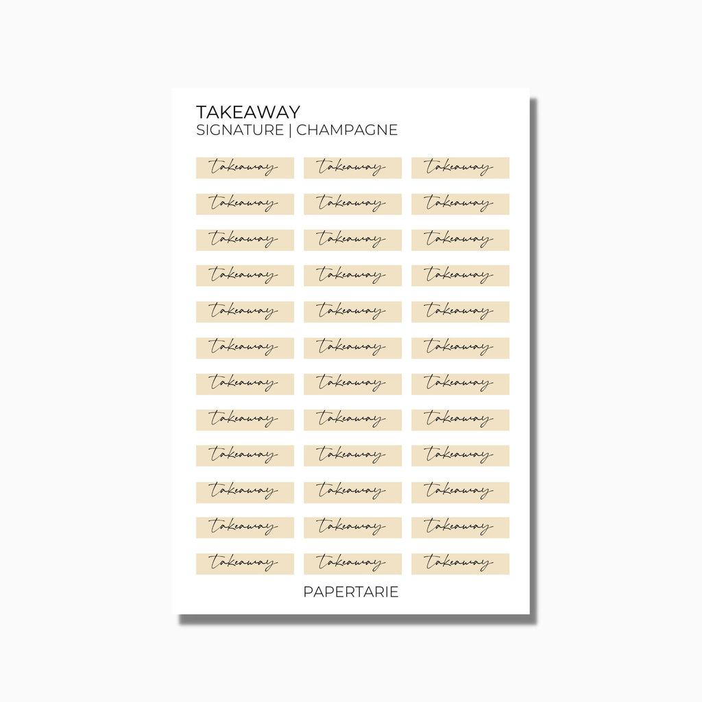 Flag Text Stickers | Custom