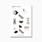 Abstract Shape Stickers