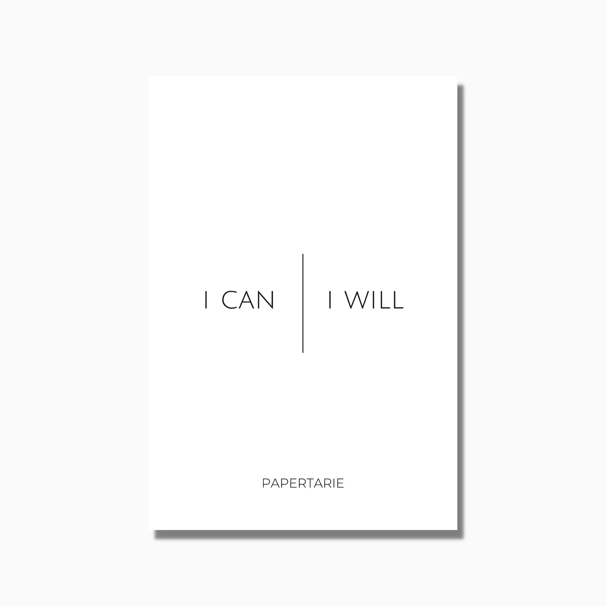 Desk Card | Motivation | Planner Card | Stationery