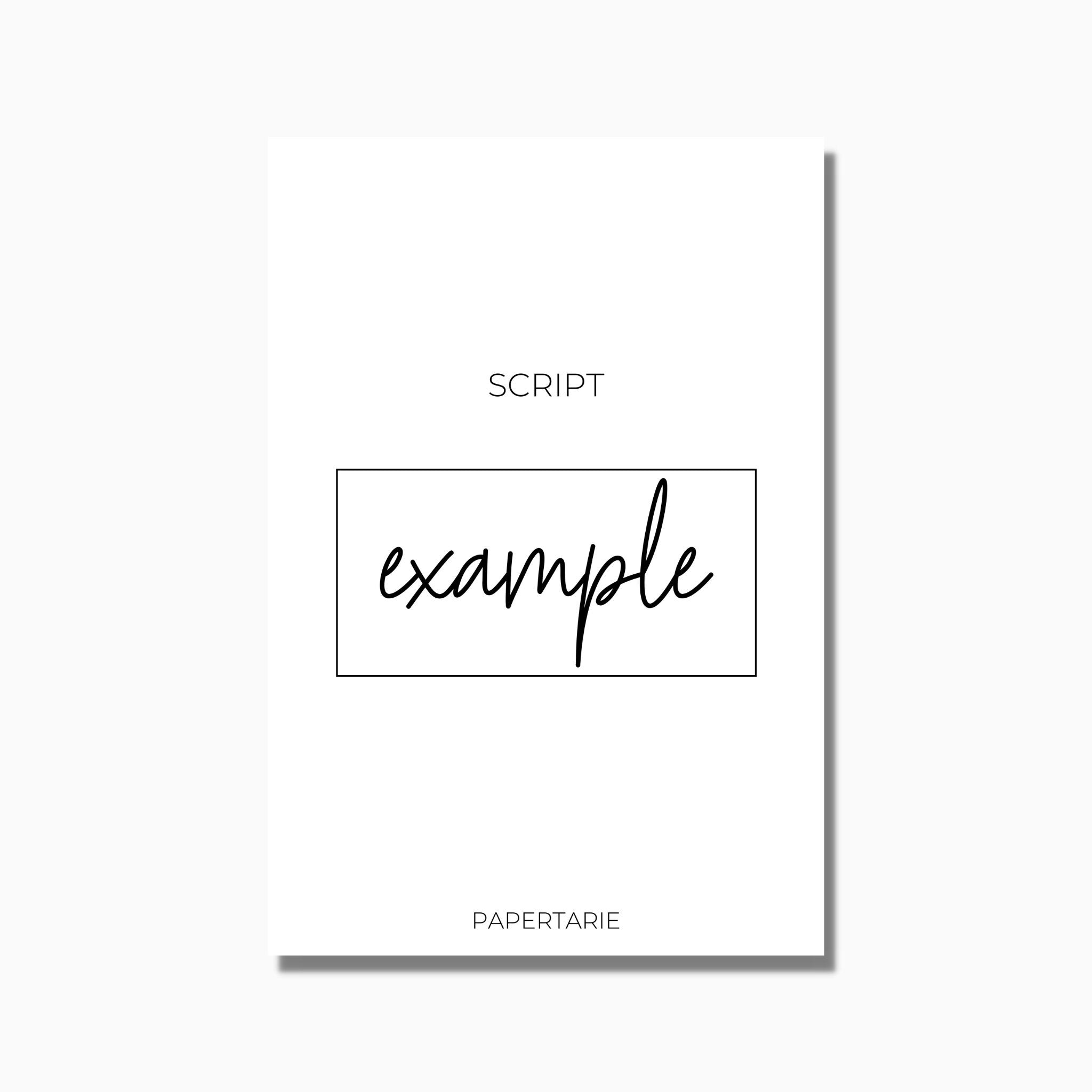 Font Swatch Sheet