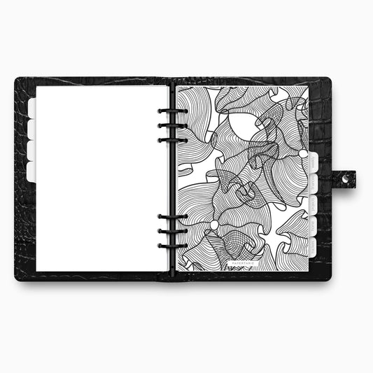 Planner Dashboard | Vellum | Florals | A5, A6, Personal, Pocket | Minimal | Premium | Unpunched