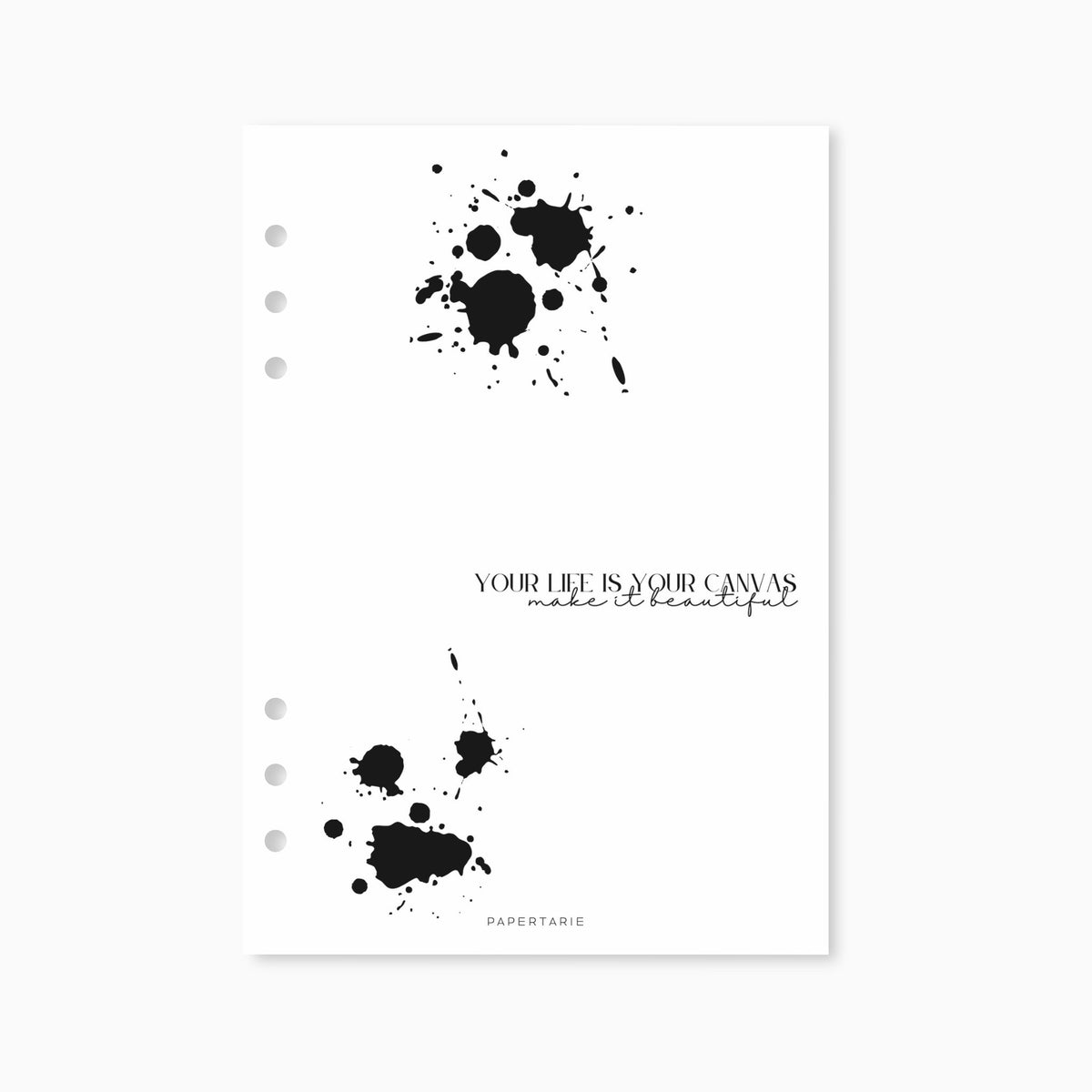 Planner Dashboard | Life Canvas | A5, A6, Personal, Pocket | Minimal | Premium Dashboard