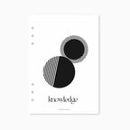 Planner Dashboard | Knowledge | A5, A6, Personal, Pocket | Minimal | Aesthetic