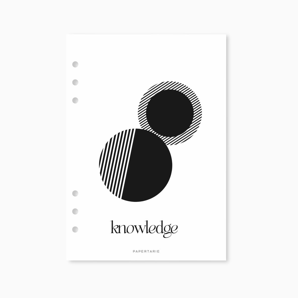 Planner Dashboard | Knowledge | A5, A6, Personal, Pocket | Minimal | Aesthetic