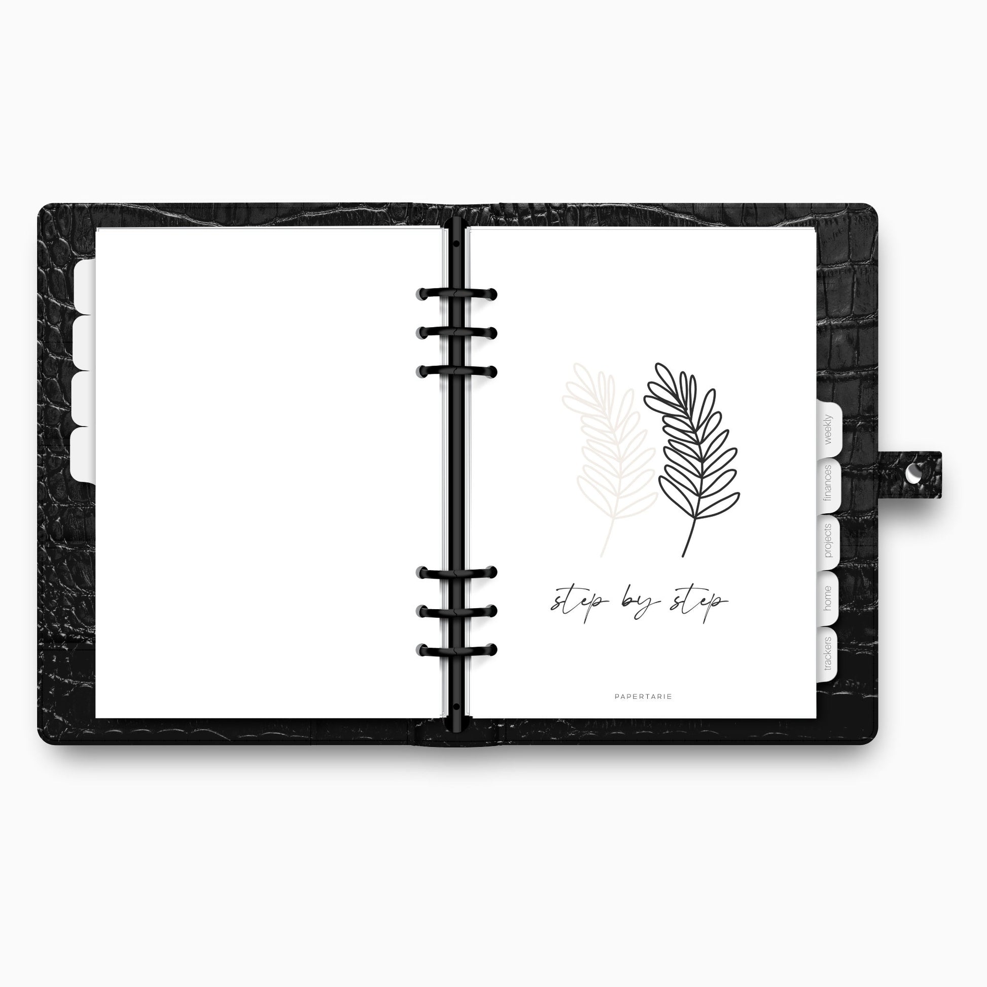 Planner Dashboard | Step by Step | A5, A6, Personal, Pocket | Premium | Art