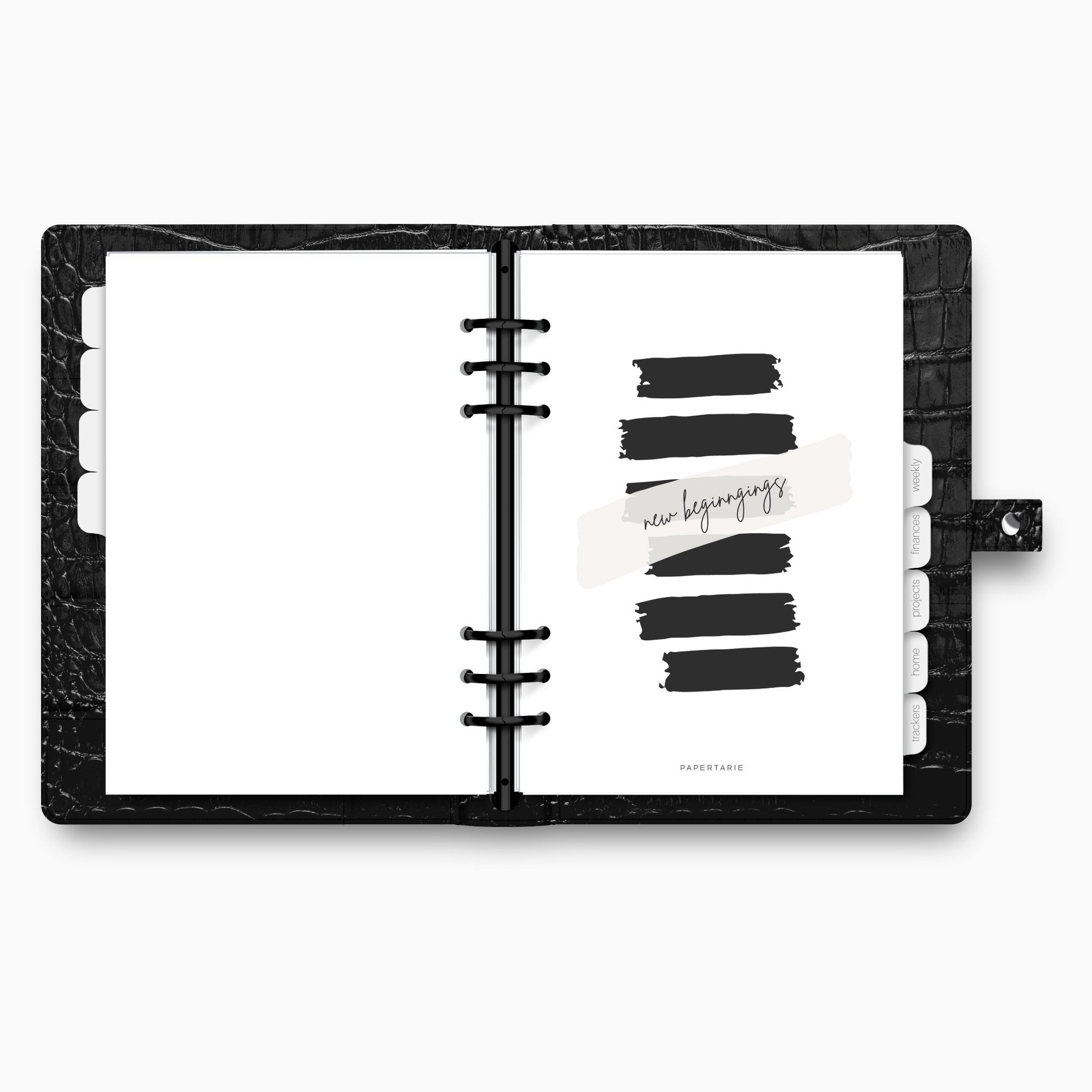 Planner Dashboard | New Beginnings | A5, A6, Personal, Pocket | Minimal | Premium