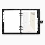 Printed | Planner Dashboard | Lined Abstract | 2024 | A5, A6, Personal, Pocket | Minimal | Premium