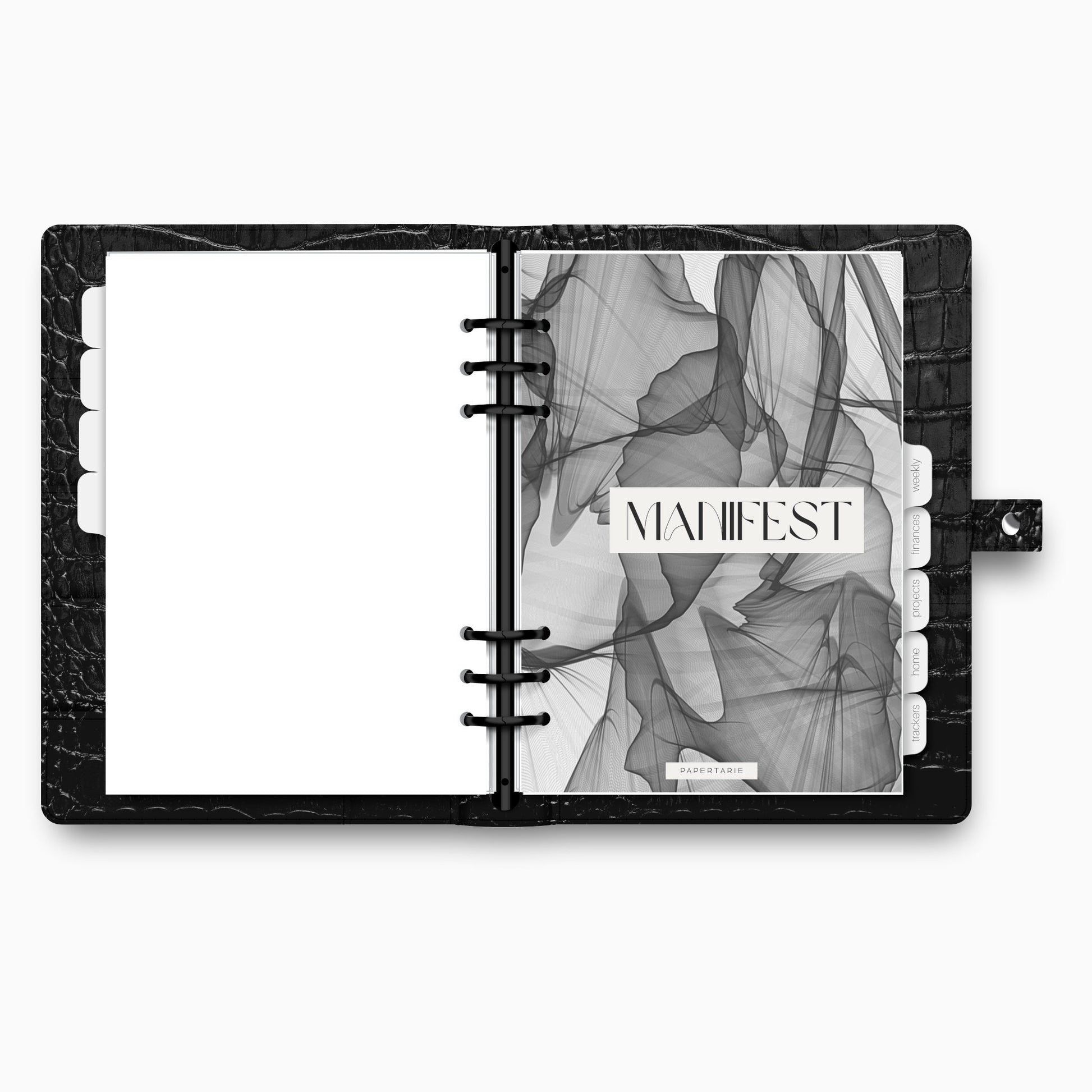 Planner Dashboard | Manifest | A5, A6, Personal, Pocket | Minimal | Premium